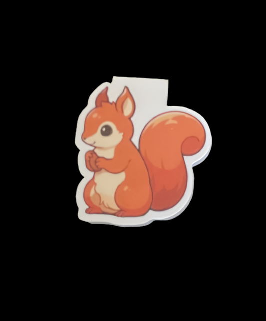 Squirrel Magnetic Bookmark